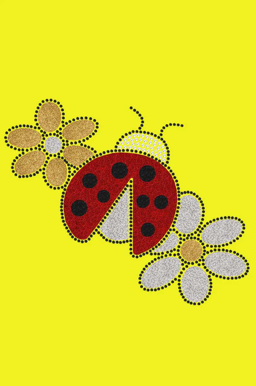 Glitter Ladybug & Daisies - Bandanna - Image 15
