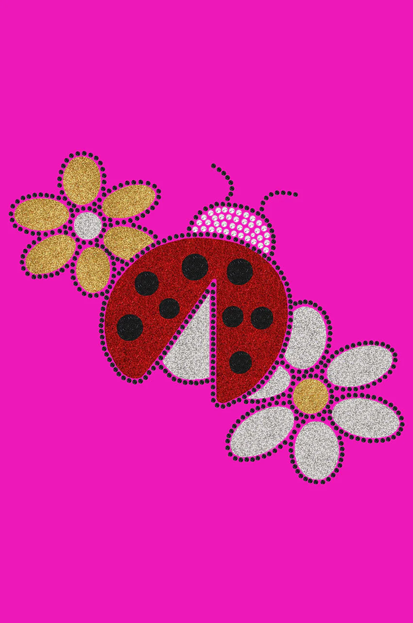 Glitter Ladybug & Daisies - Bandanna - Image 7