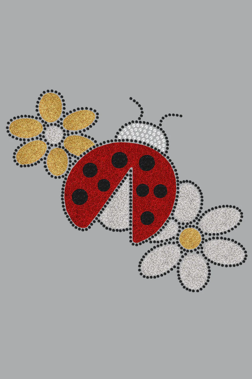 Glitter Ladybug & Daisies - Custom Tutu - Image 8