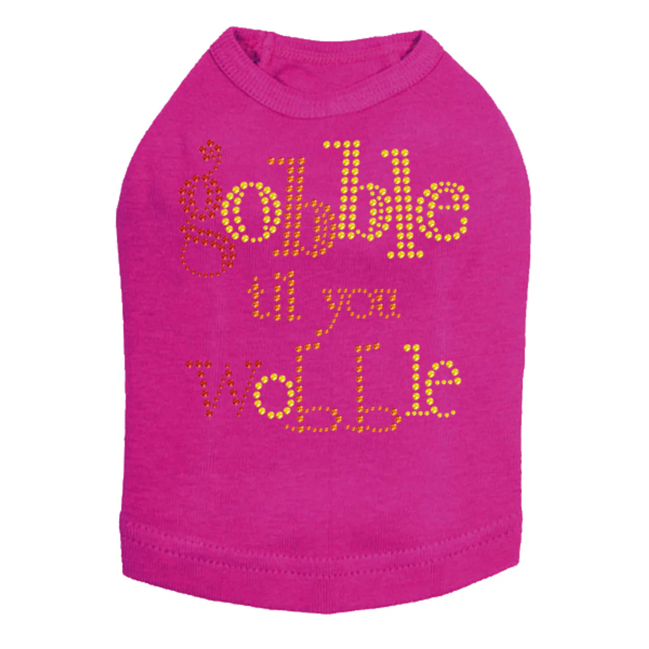 Gobble til you Wobble - Dog Tank - Image 13