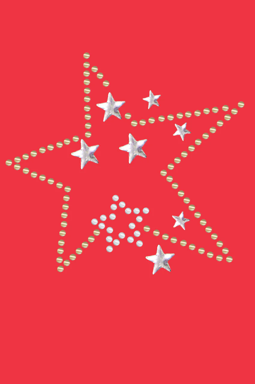 Gold & Silver Stars - Bandanna - Image 12