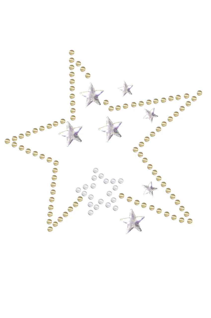 Gold & Silver Stars - Bandanna - Image 14