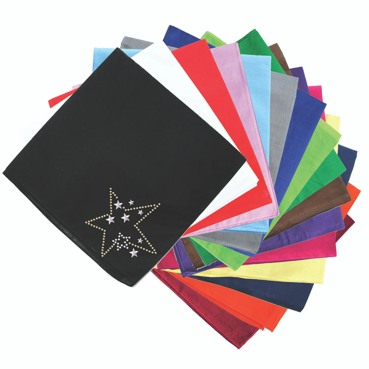 Gold & Silver Stars - Bandanna - Image 2