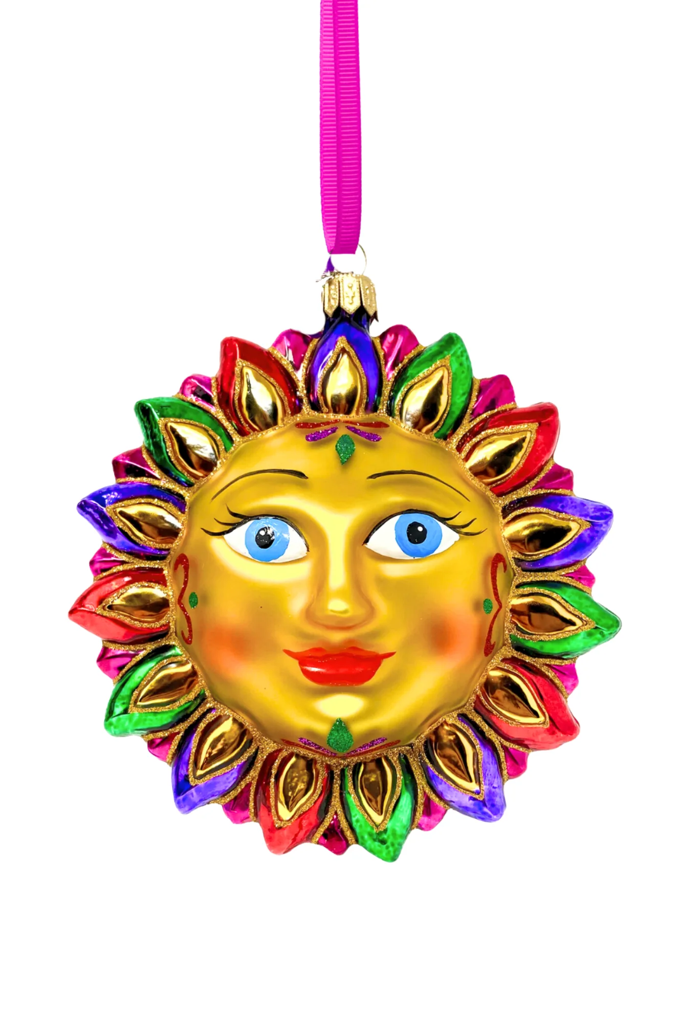 Golden Sands Sun Glass Ornament (G) - Image 2