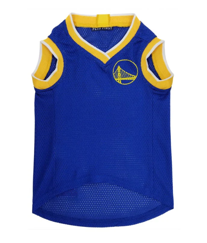 Golden State Warriors Mesh Basketball Jersey by Pets First - Image 3