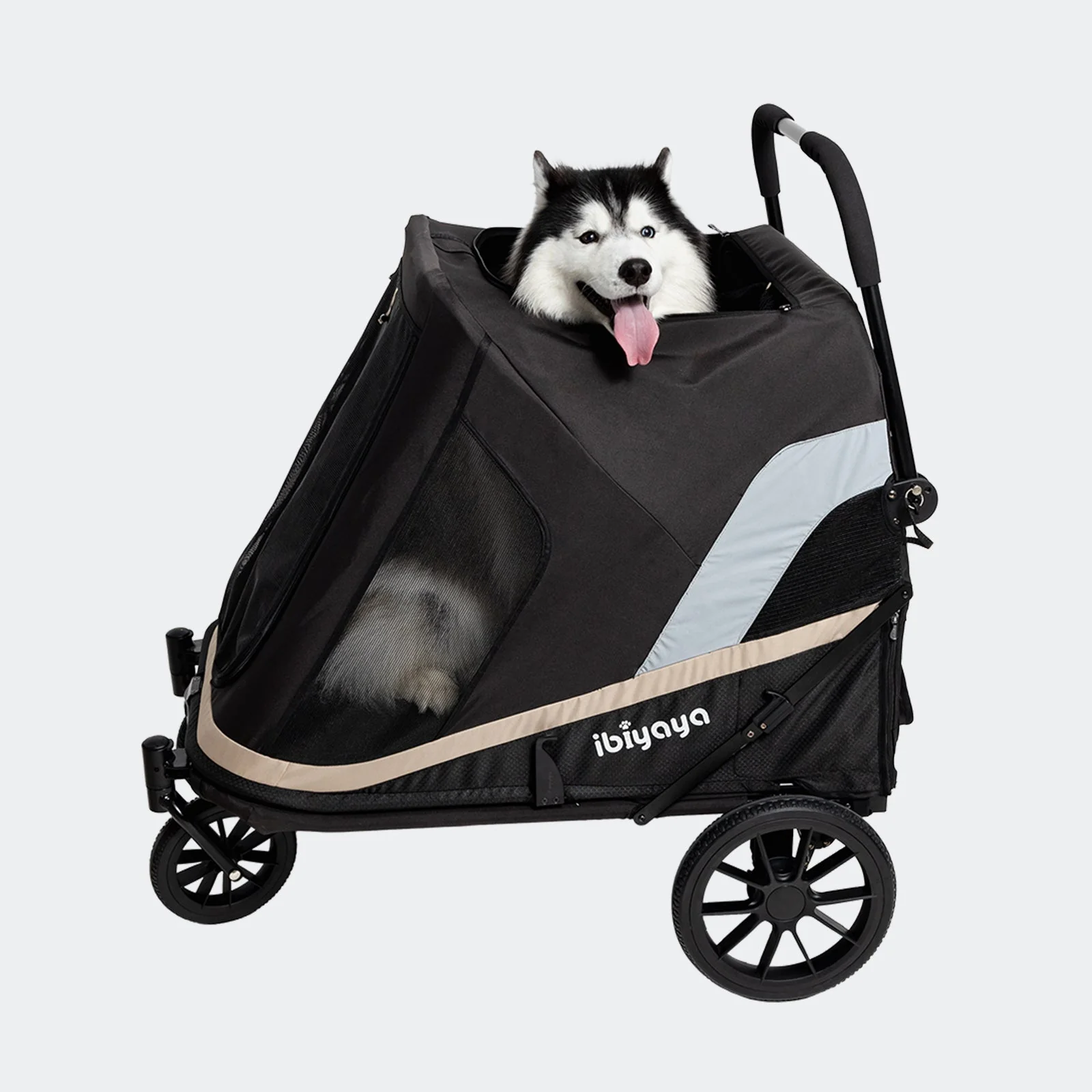 Grand Cruiser Large Dog Stroller, 4-Wheel Dog Pram for Large Breeds, Senior & Injured Pets - Image 5