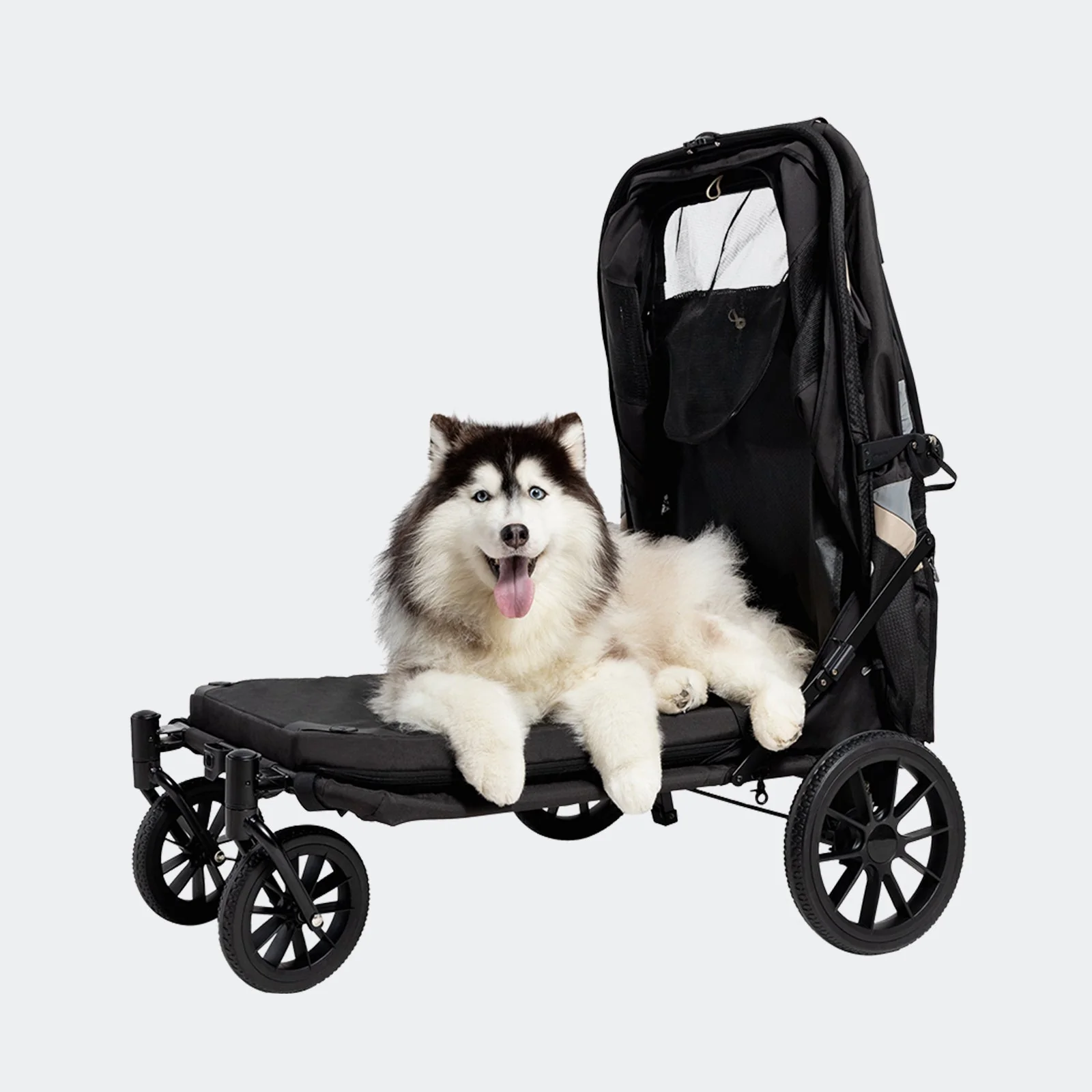 Grand Cruiser Large Dog Stroller, 4-Wheel Dog Pram for Large Breeds, Senior & Injured Pets - Image 6