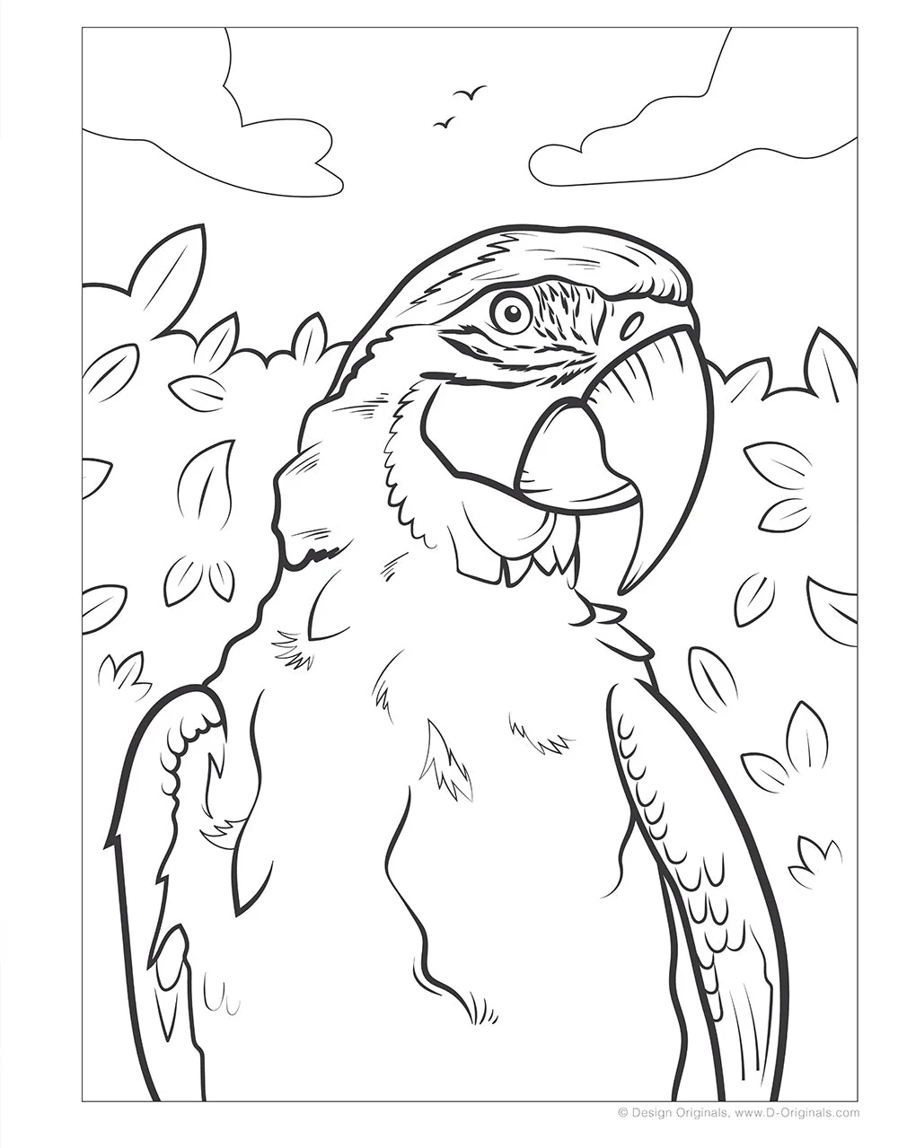 Great Amazon & Rainforest Coloring Book (with stickers) - Image 9