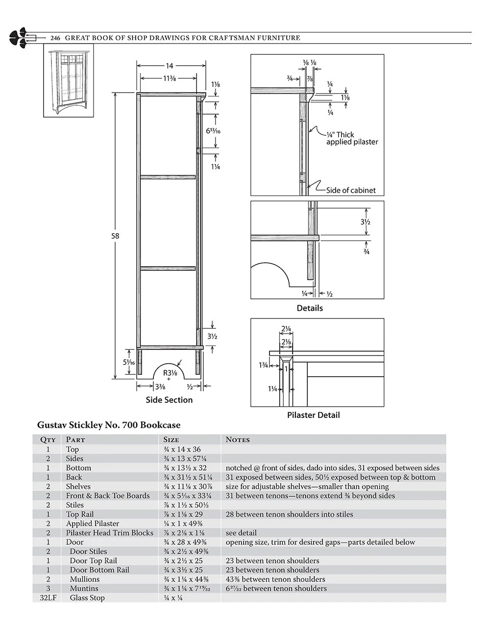 Great Book of Shop Drawings for Craftsman Furniture, Revised & Expanded Second Edition - Image 3