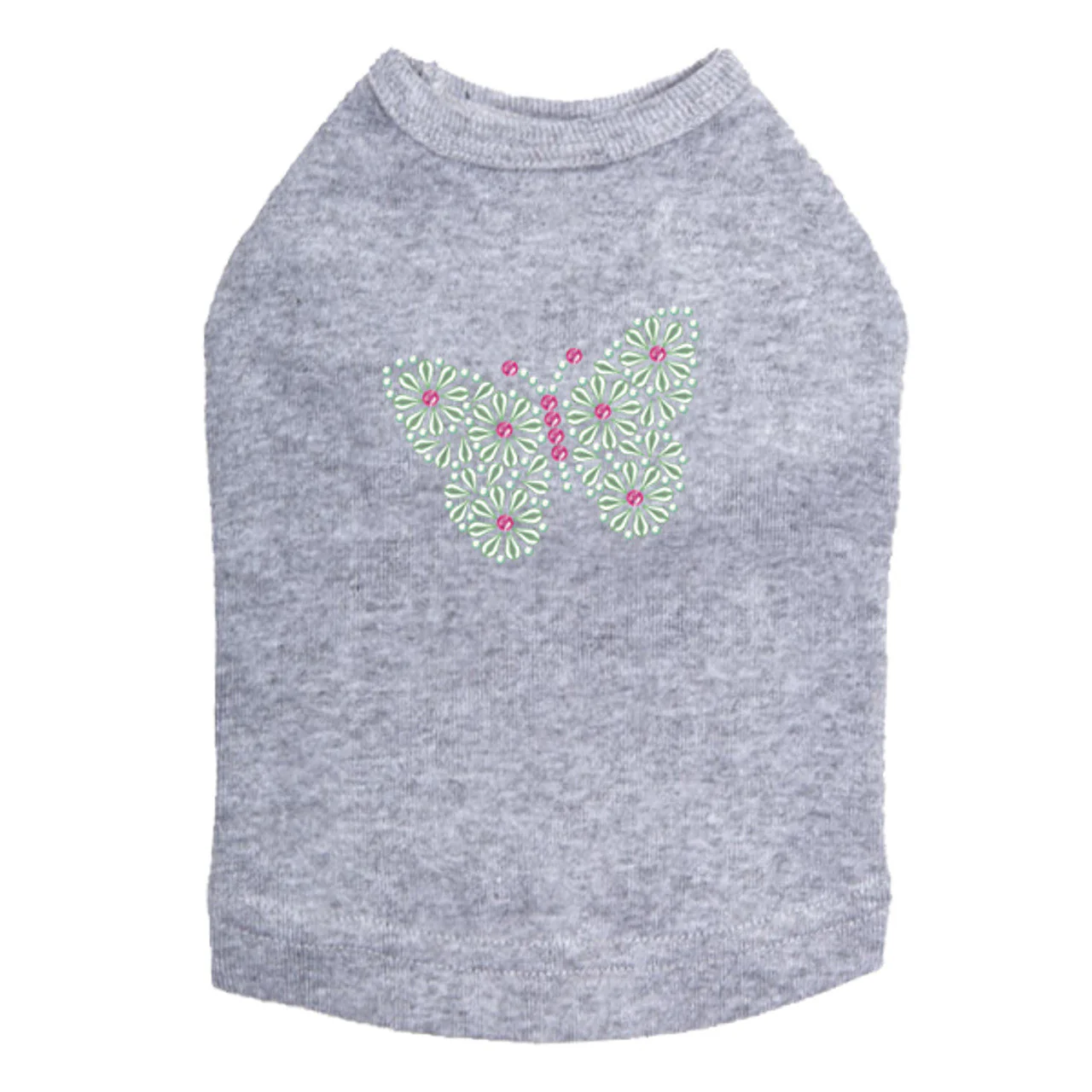 Green Nailhead Butterfly - Dog Tank - Image 4