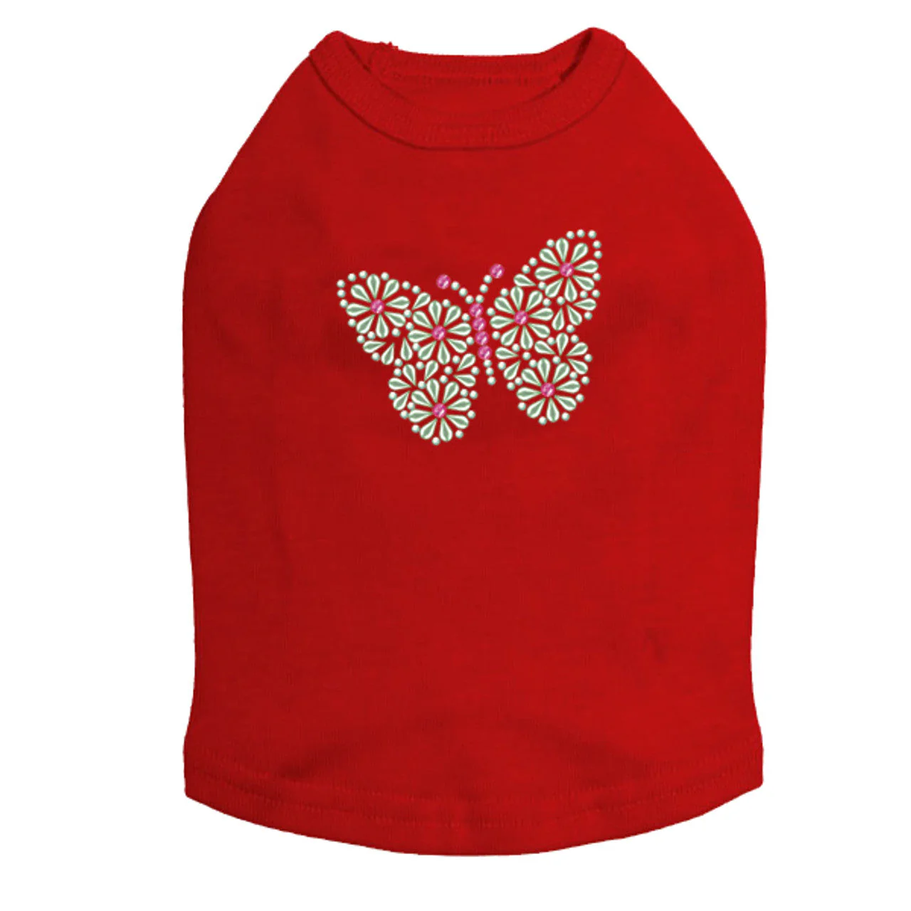 Green Nailhead Butterfly - Dog Tank - Image 9