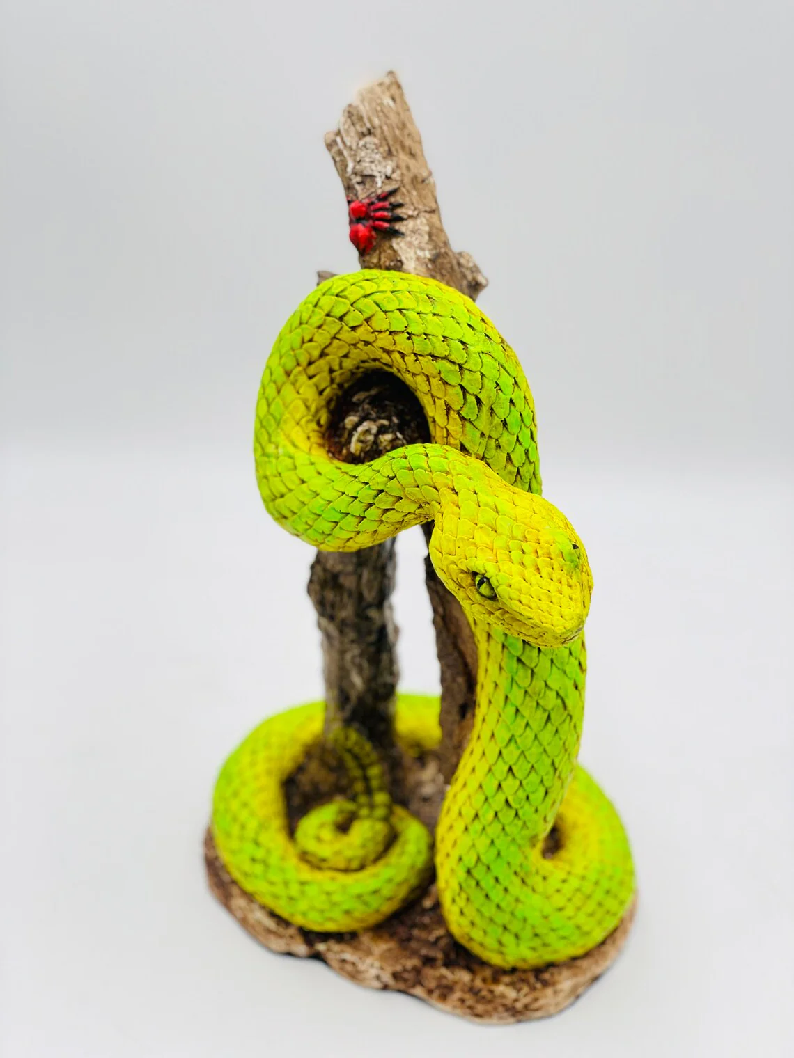 Green Snake Statue - Image 2