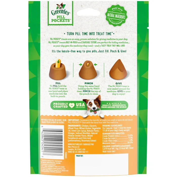 GREENIES Chicken Flavored Capsule Pill Pockets - Image 3