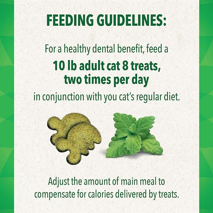 Greenies FELINE GREENIES Catnip Flavored Dental Treats - Image 7