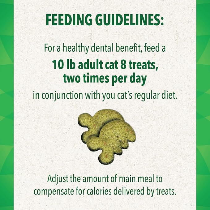 Greenies FELINE GREENIES Savory Salmon Flavored Dental Treats - Image 5