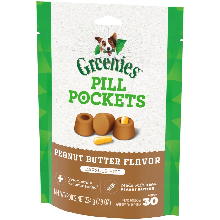 GREENIES Peanut Butter Flavored Capsule Pill Pockets - Image 2