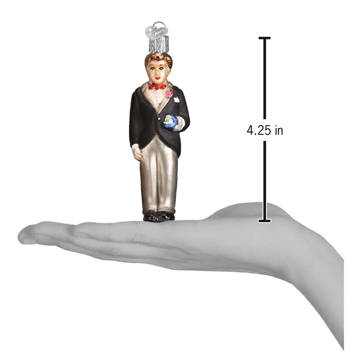 Groom - Brunette Ornament - Image 6