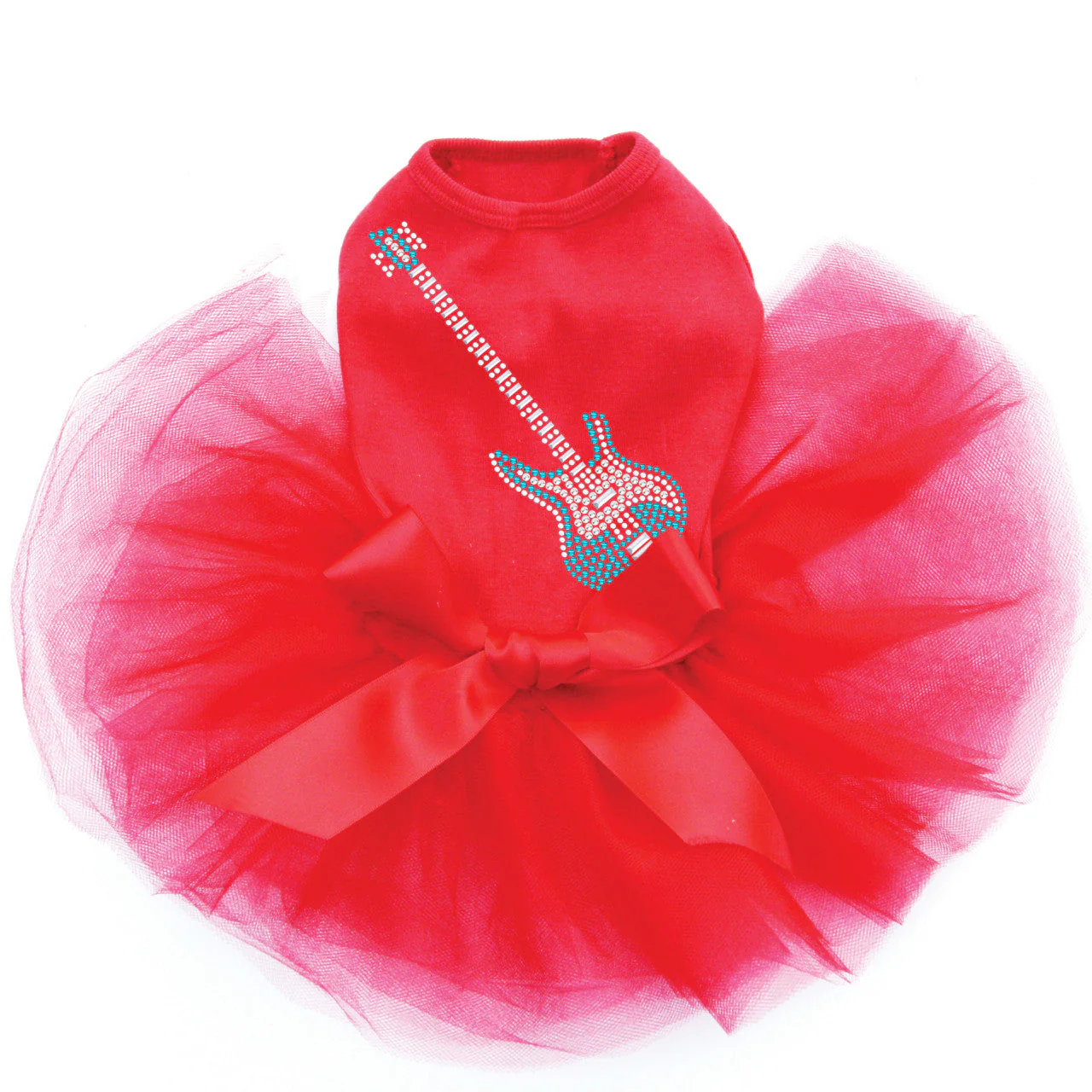 Guitar Blue (Austrian crystal) - Custom Tutu - Image 2