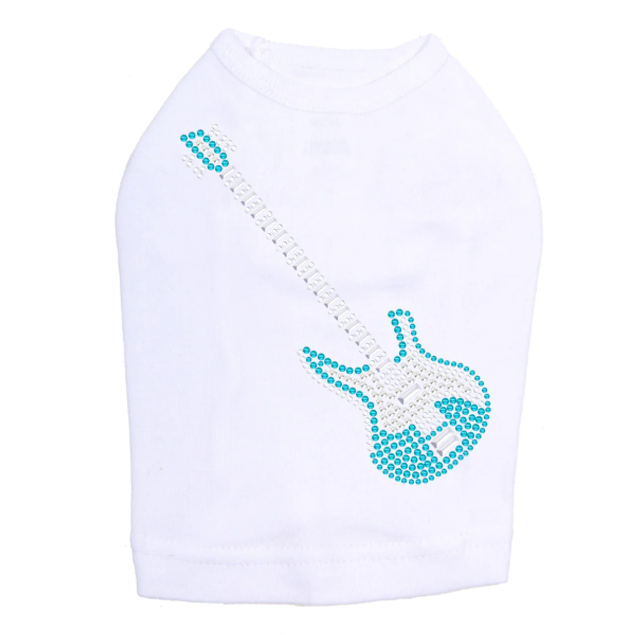 Guitar (Blue Austrian crystal) - Dog Tank - Image 12