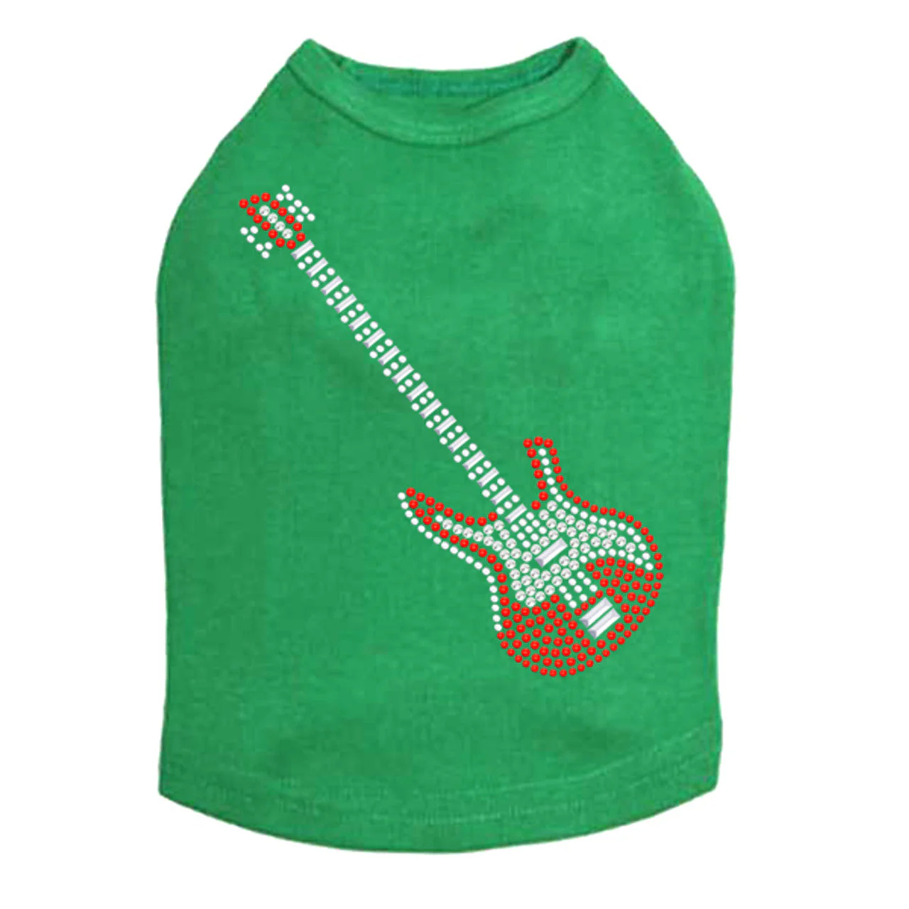 Guitar (Red Austrian crystal) - Dog Tank - Image 20