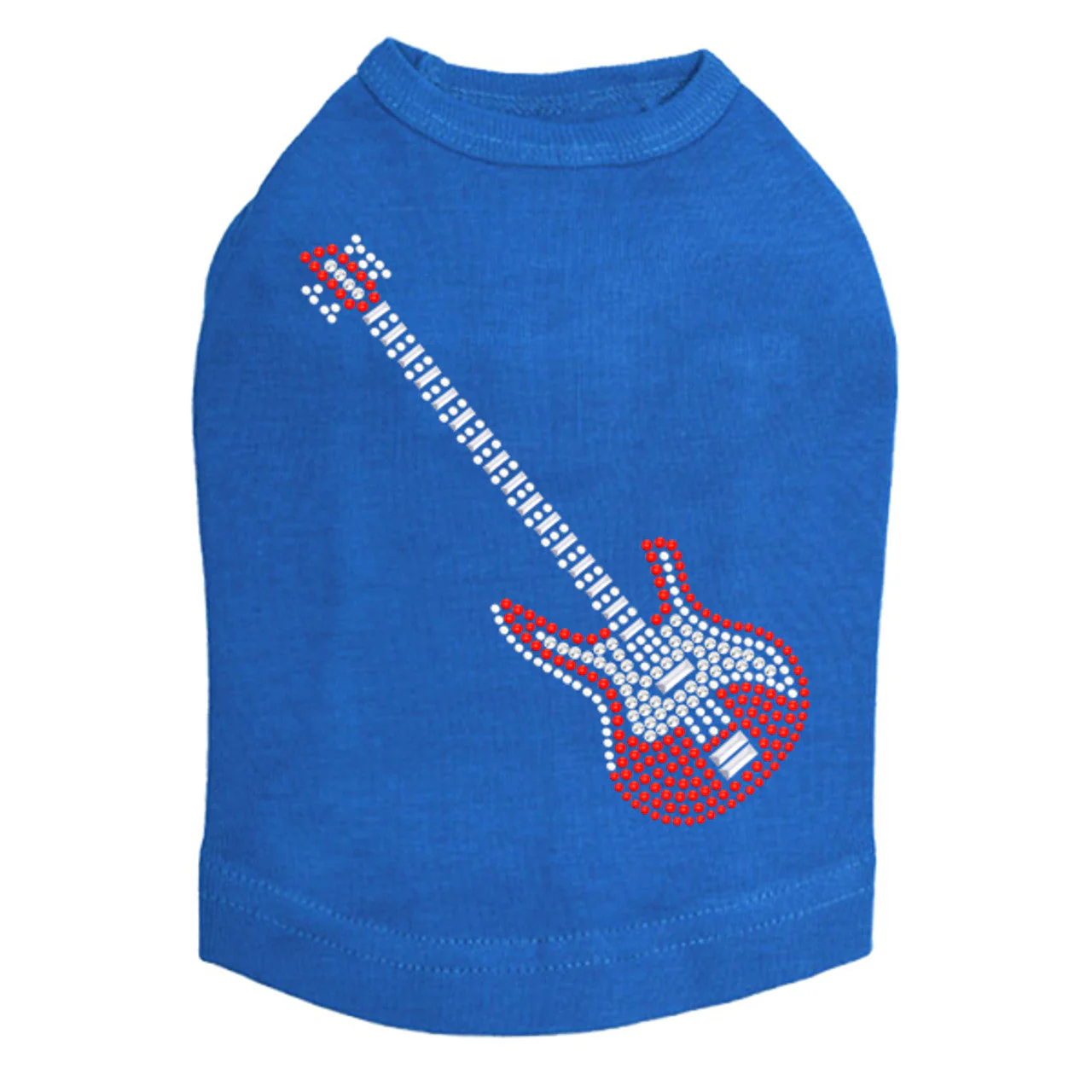 Guitar (Red Austrian crystal) - Dog Tank - Image 9