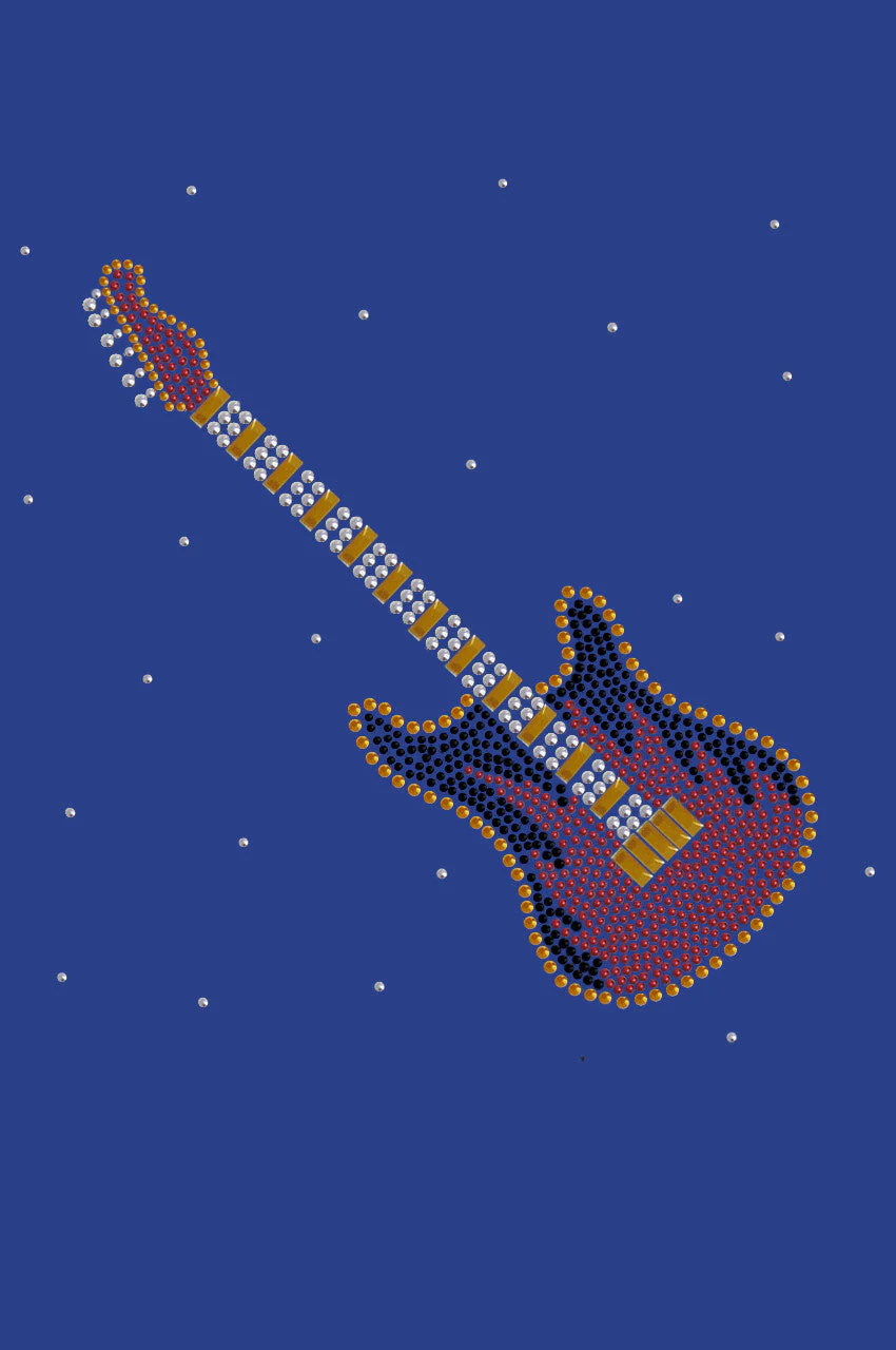 Guitar (Red & Gold) - Bandanna - Image 15