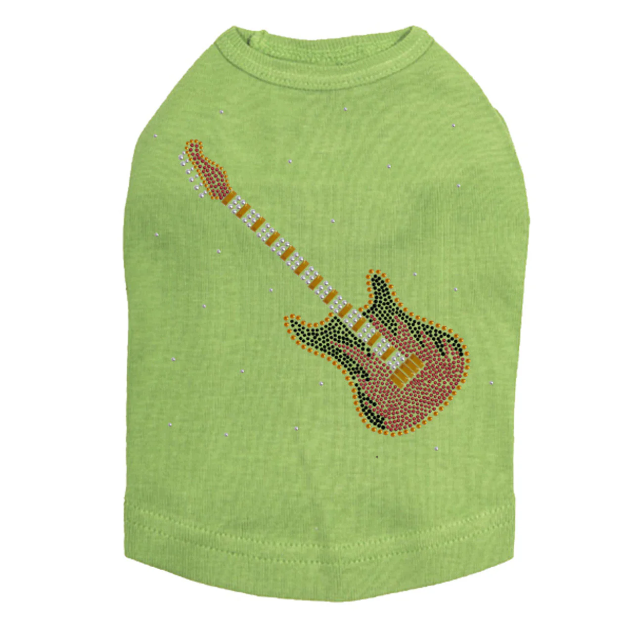 Guitar (Red & Gold) - Dog Tank - Image 2
