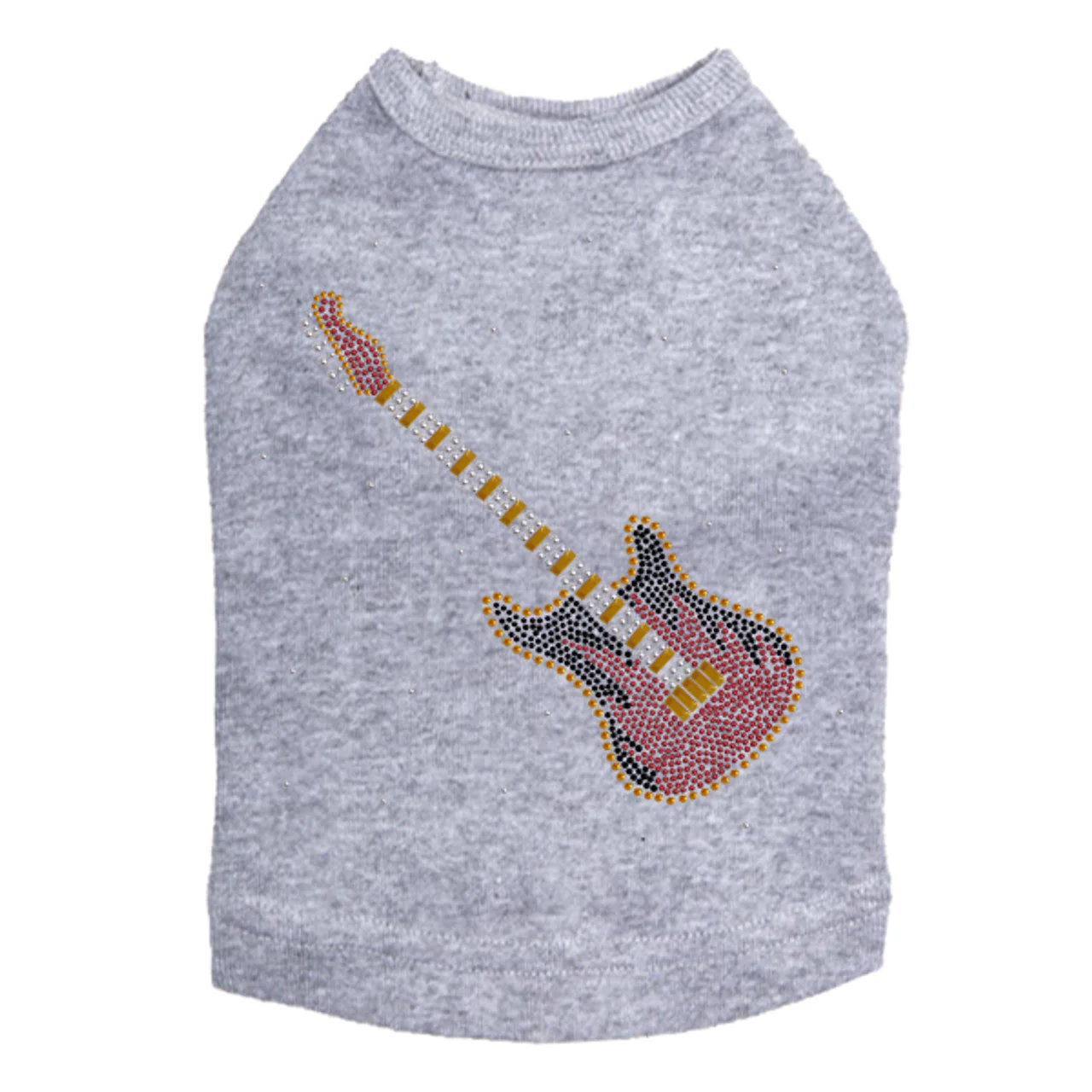 Guitar (Red & Gold) - Dog Tank - Image 3