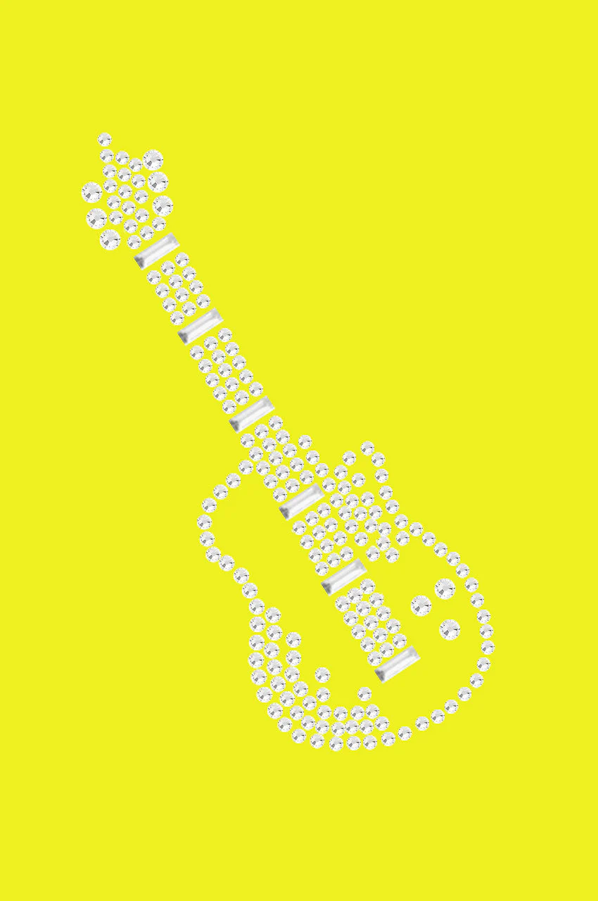 Guitar (Rhinestone) - Bandanna - Image 15