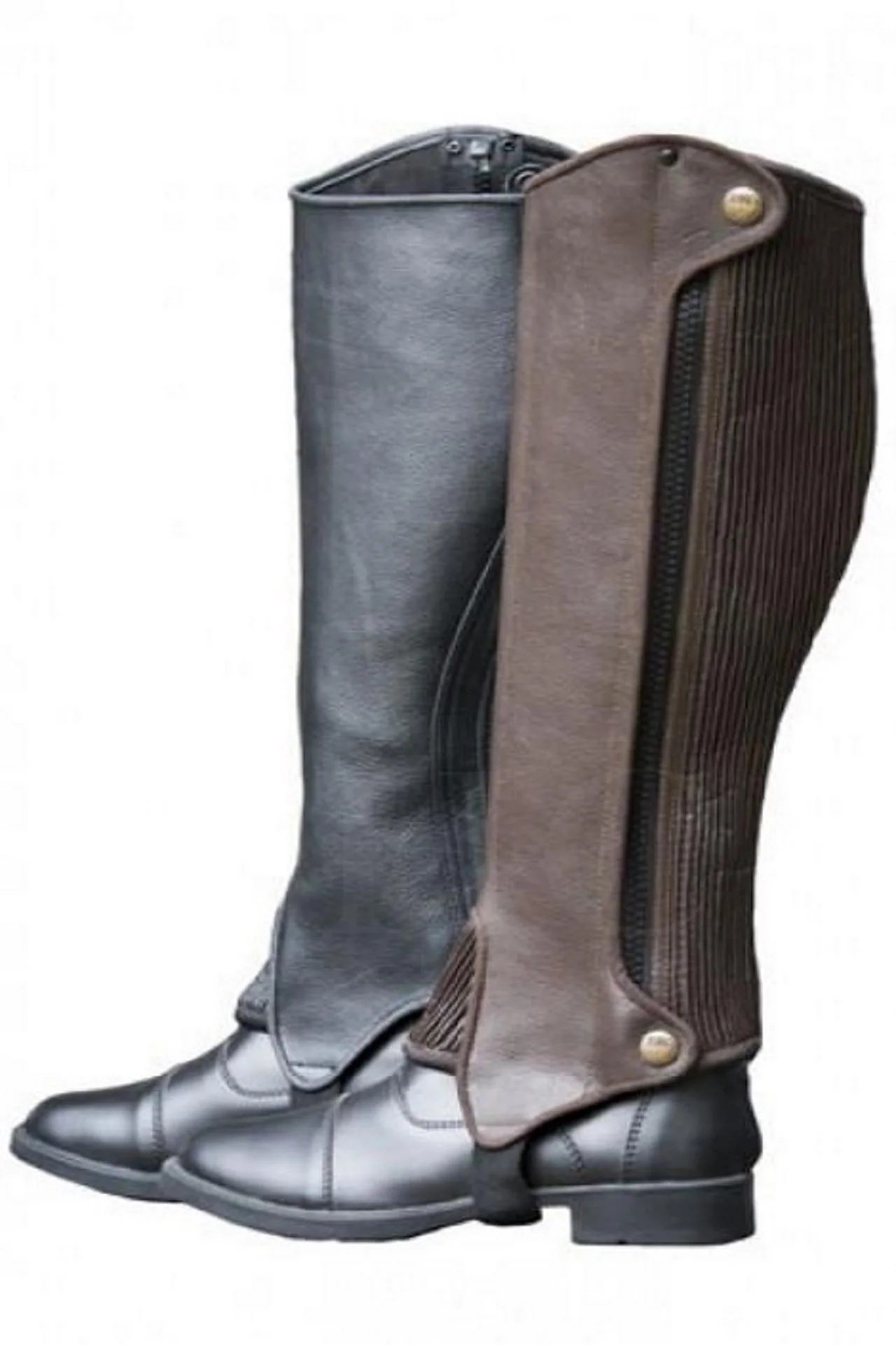 Half Chap Real Leather for Rider - Image 6
