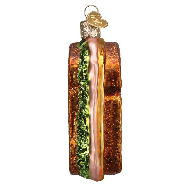 Ham And Cheese Sandwich Ornament - Image 5