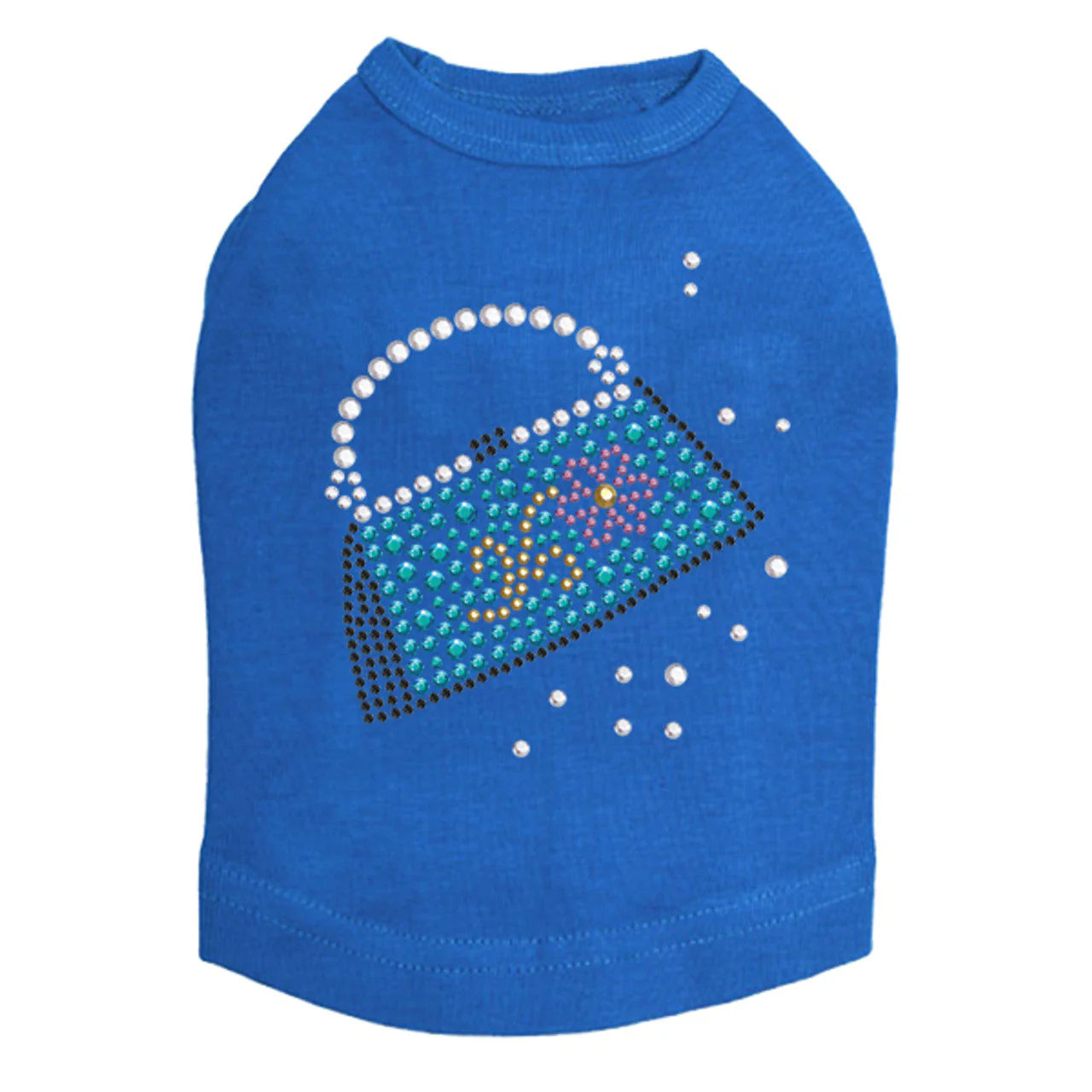 Handbag (Turquoise) - Dog Tank - Image 10