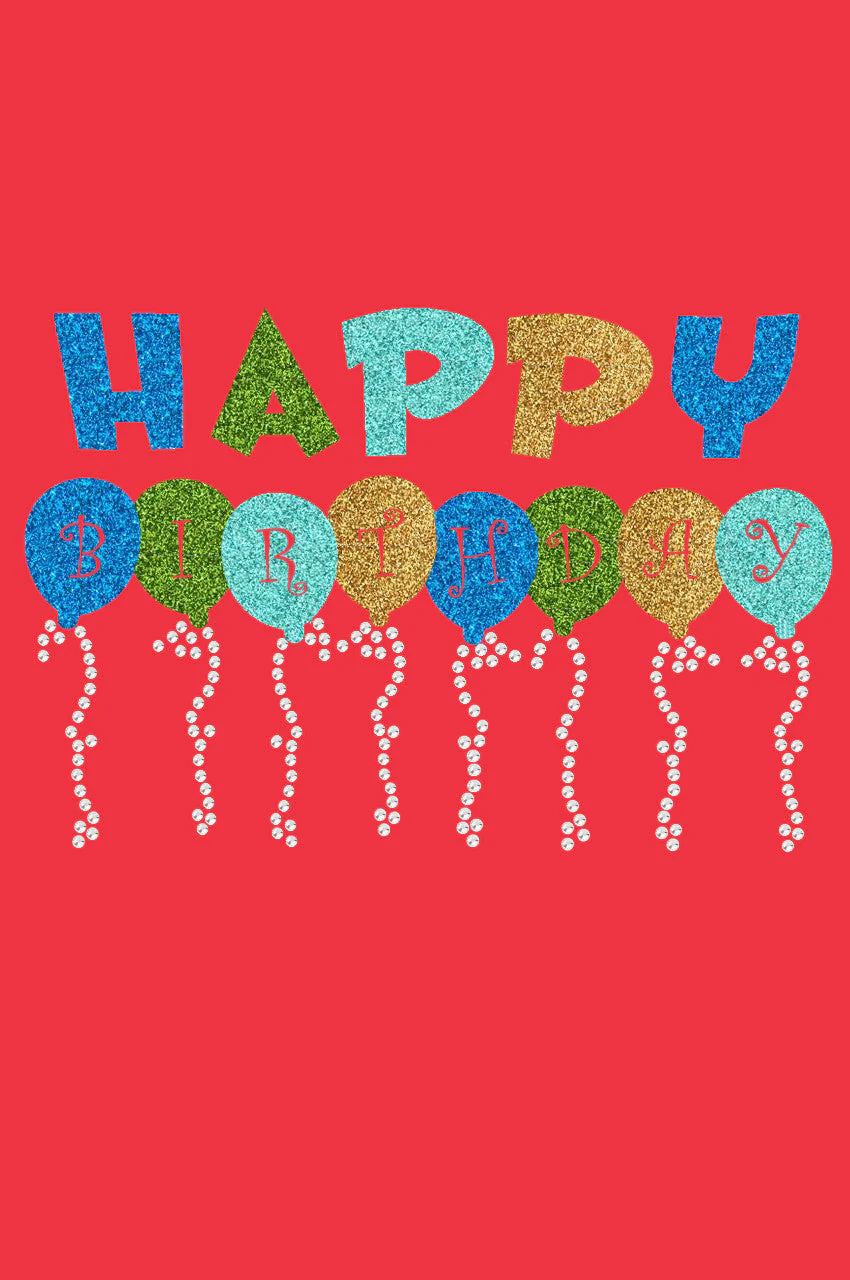 Happy Birthday Balloons (Blue) - Custom Tutu - Image 13