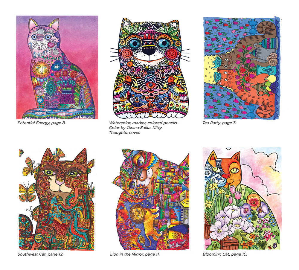 Happy Cats Coloring Book - Image 2