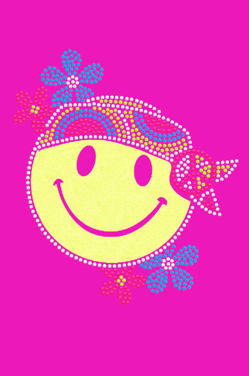 Happy Face Hippy - Bandanna - Image 5