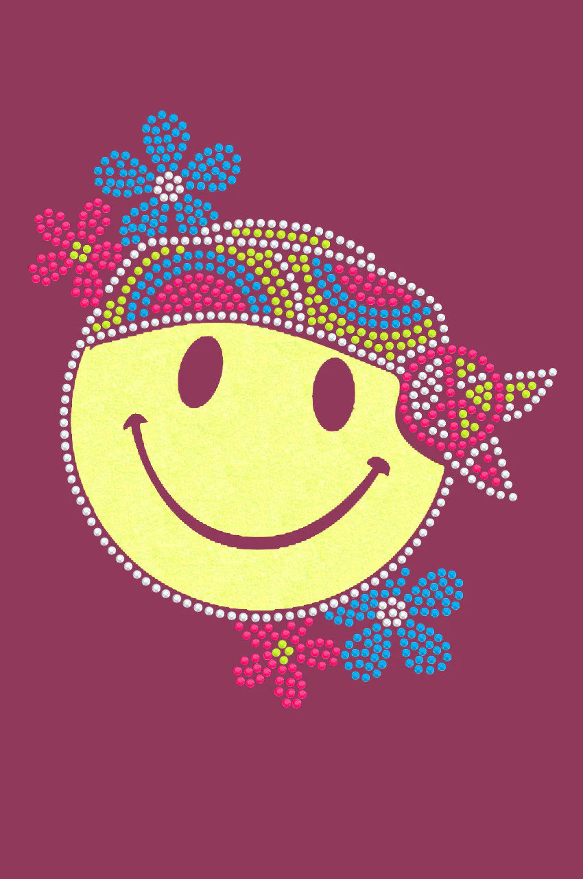 Happy Face Hippy - Bandanna - Image 7