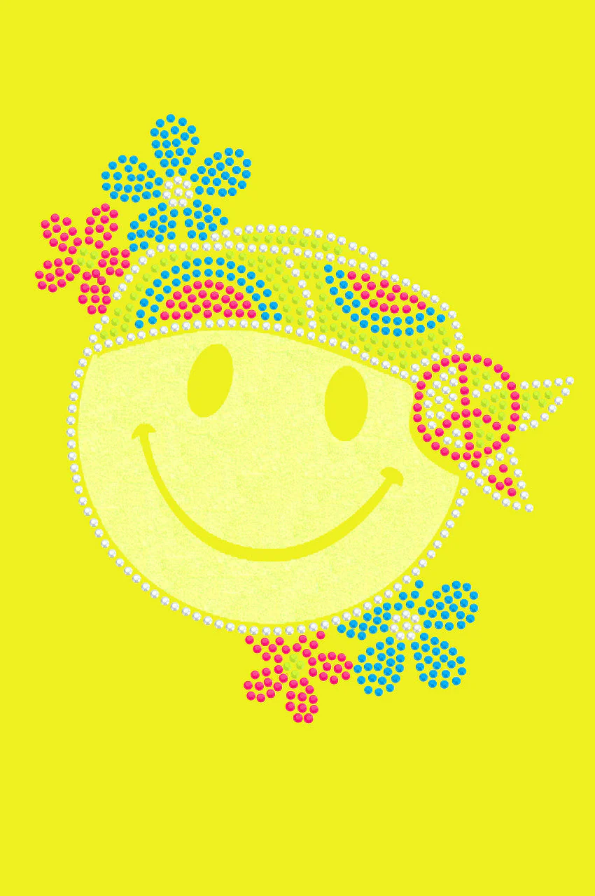 Happy Face Hippy - Bandanna - Image 8