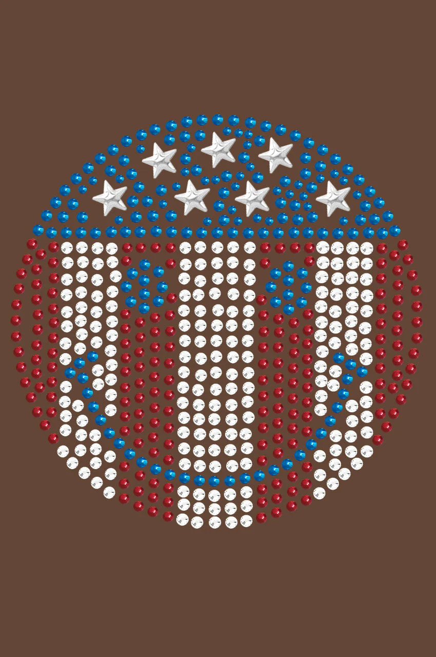 Happy Face Red, White, & Blue -Bandanna - Image 13