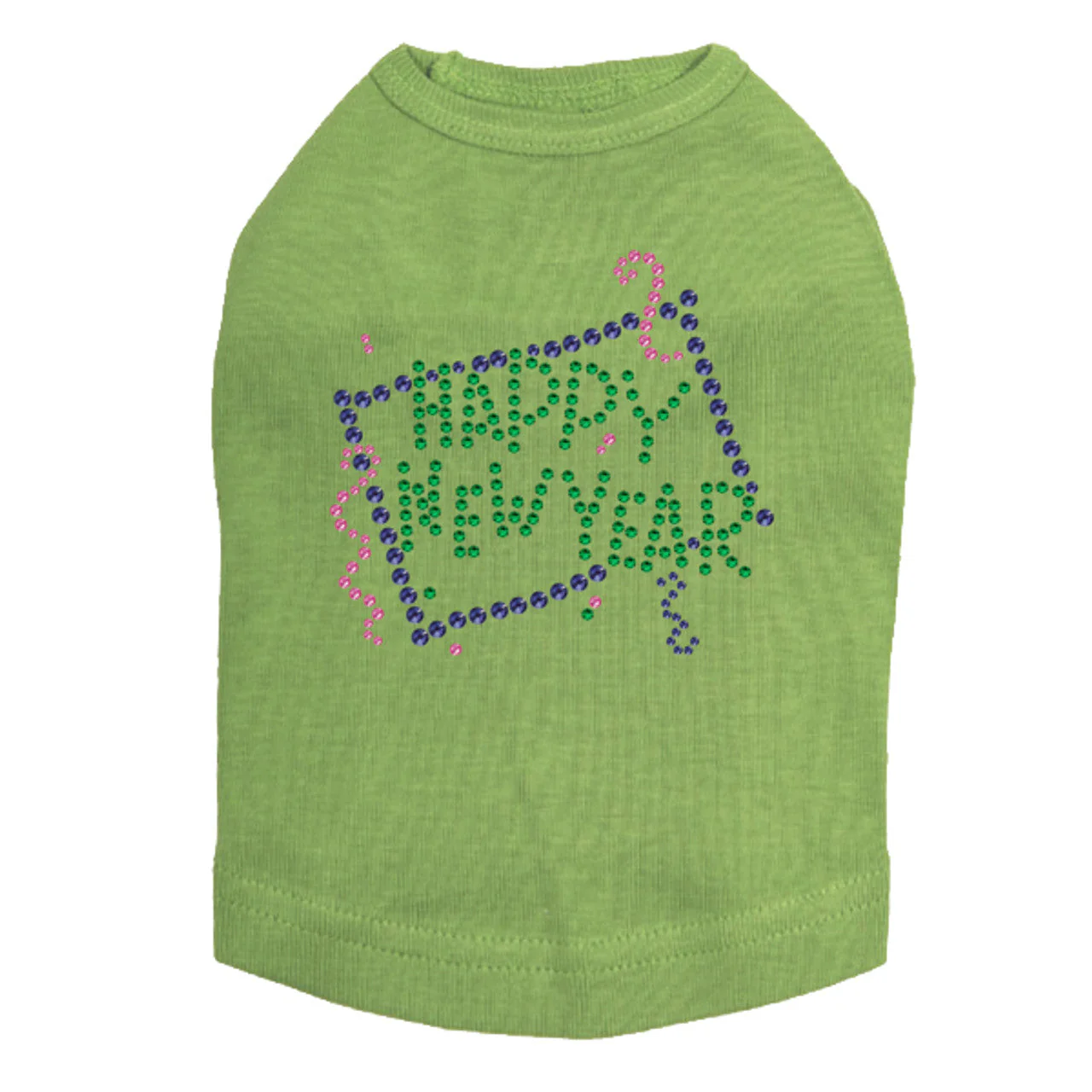 Happy New Year Confetti - Dog Tank - Image 12