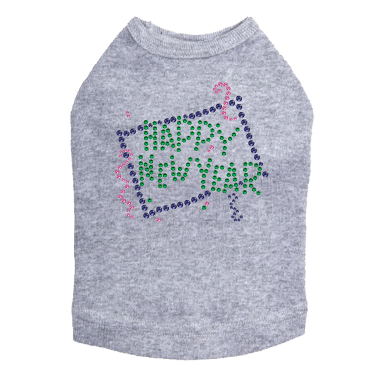 Happy New Year Confetti - Dog Tank - Image 13