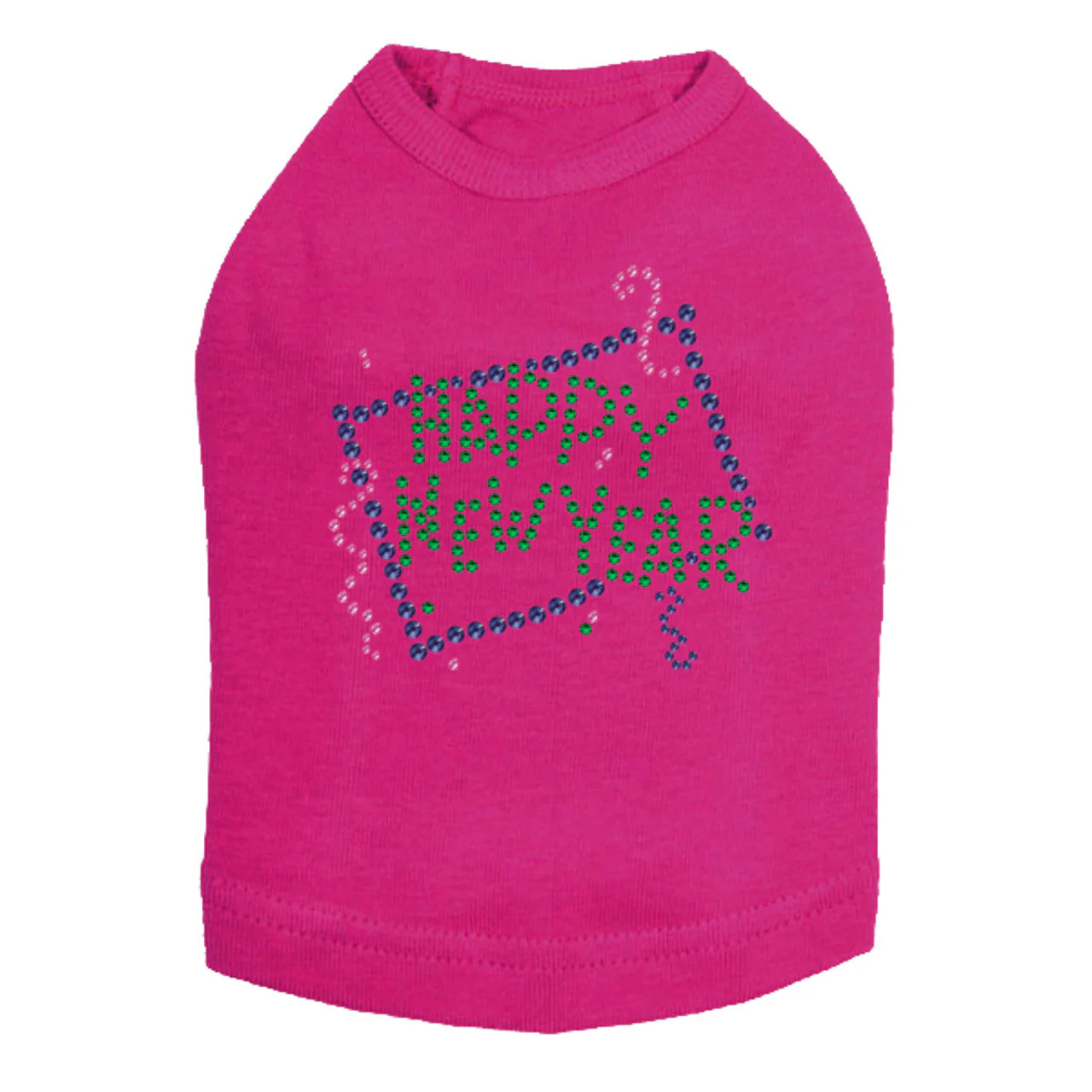 Happy New Year Confetti - Dog Tank - Image 3