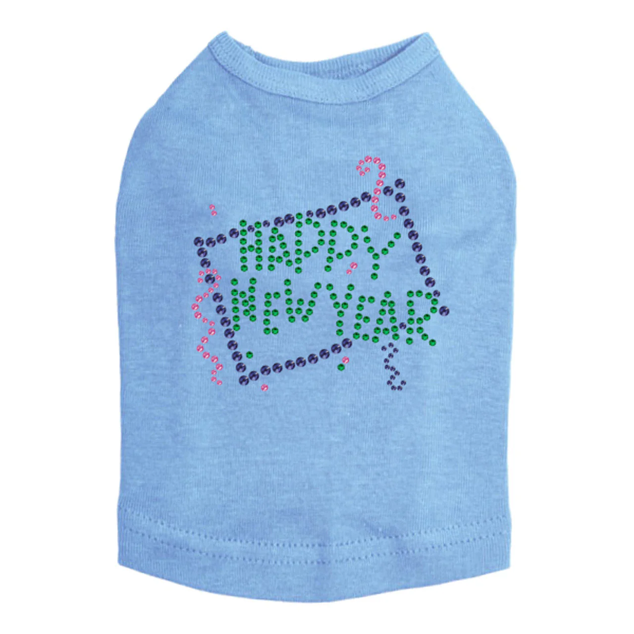 Happy New Year Confetti - Dog Tank - Image 4