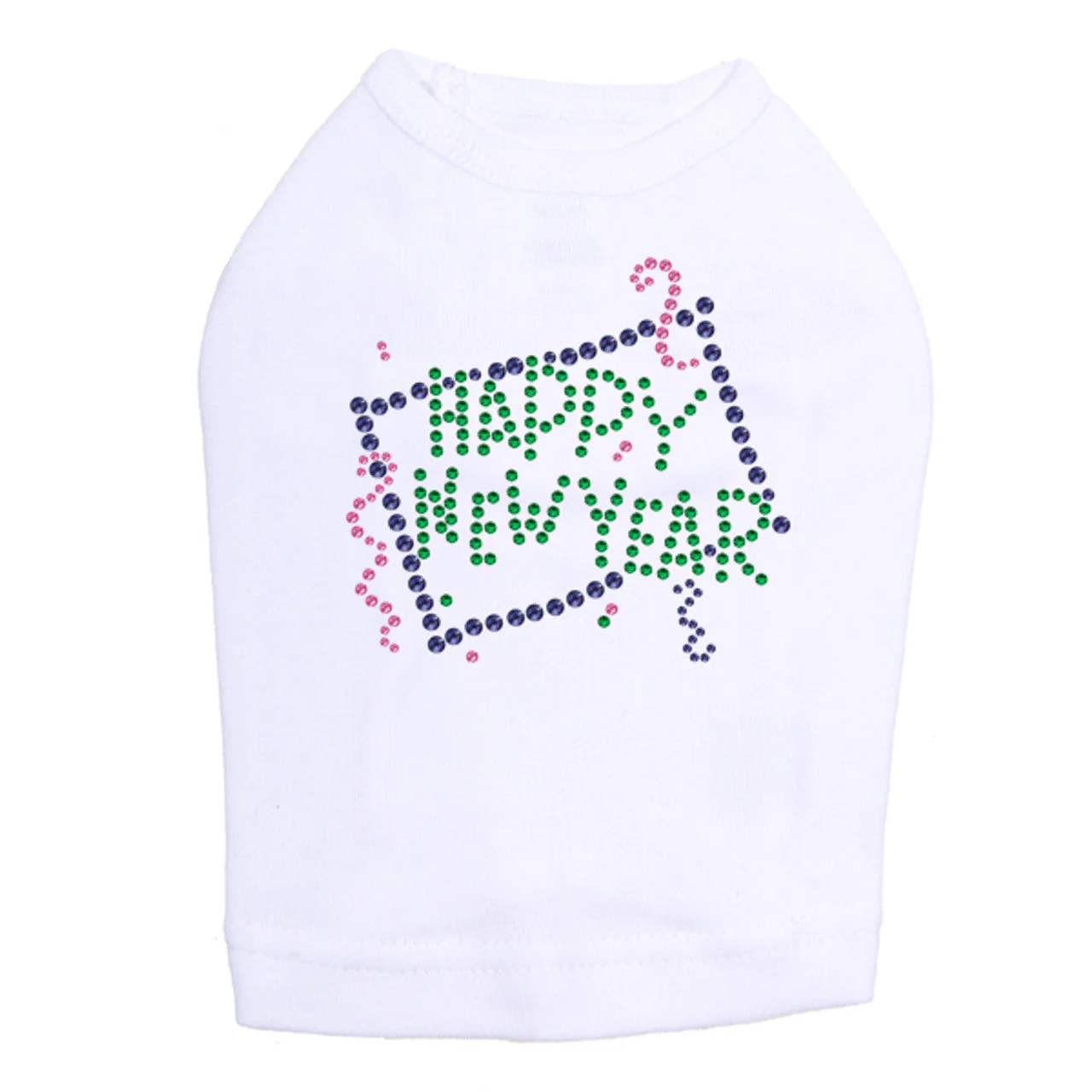 Happy New Year Confetti - Dog Tank - Image 7