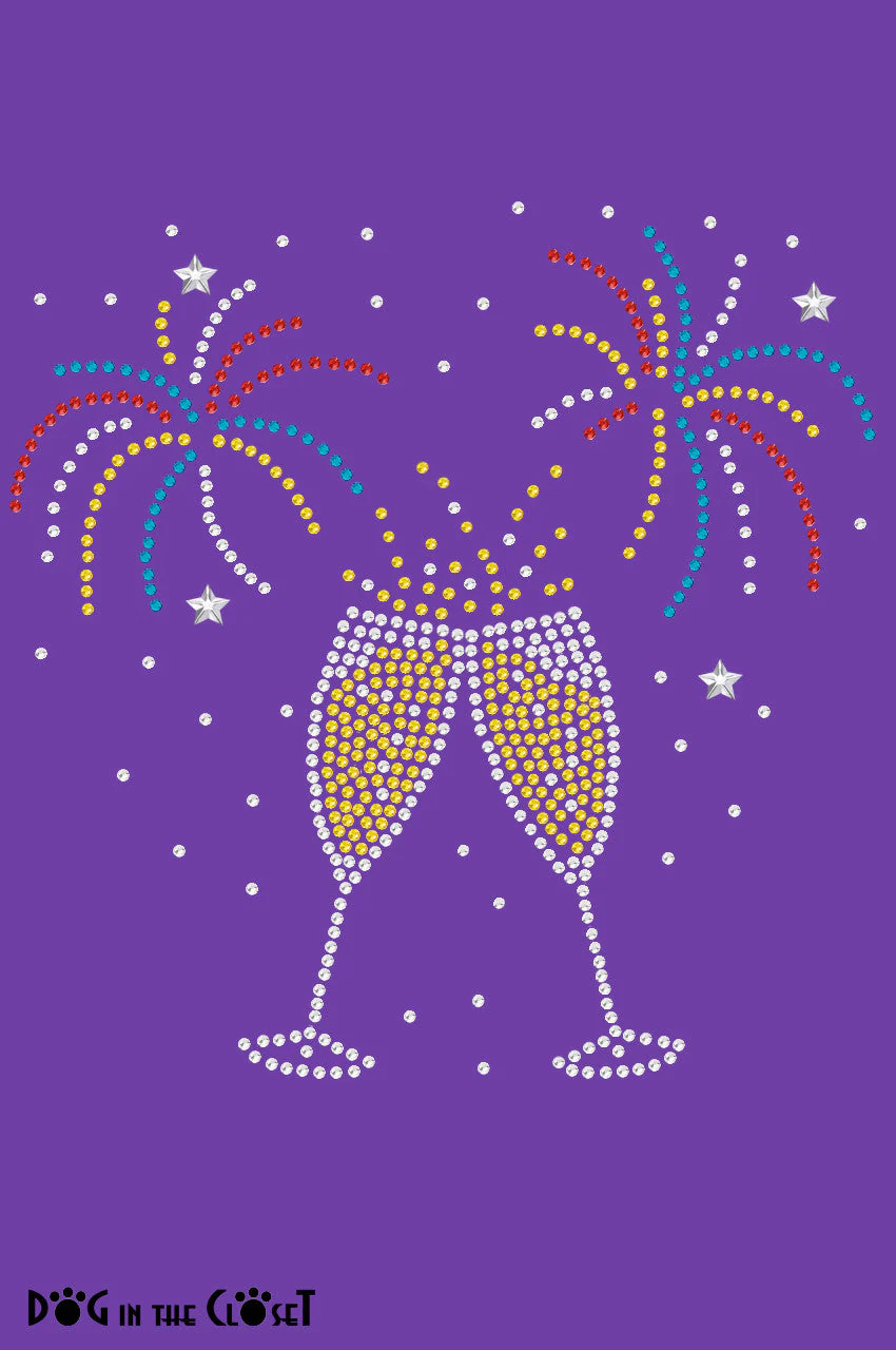 Happy New Year Drink & Fireworks - Bandanna - Image 10
