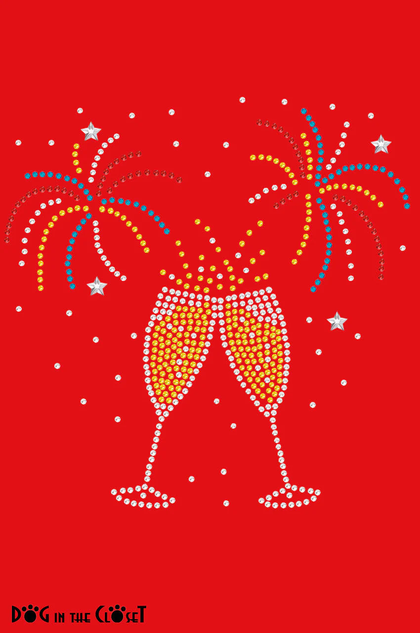 Happy New Year Drink & Fireworks - Bandanna - Image 14