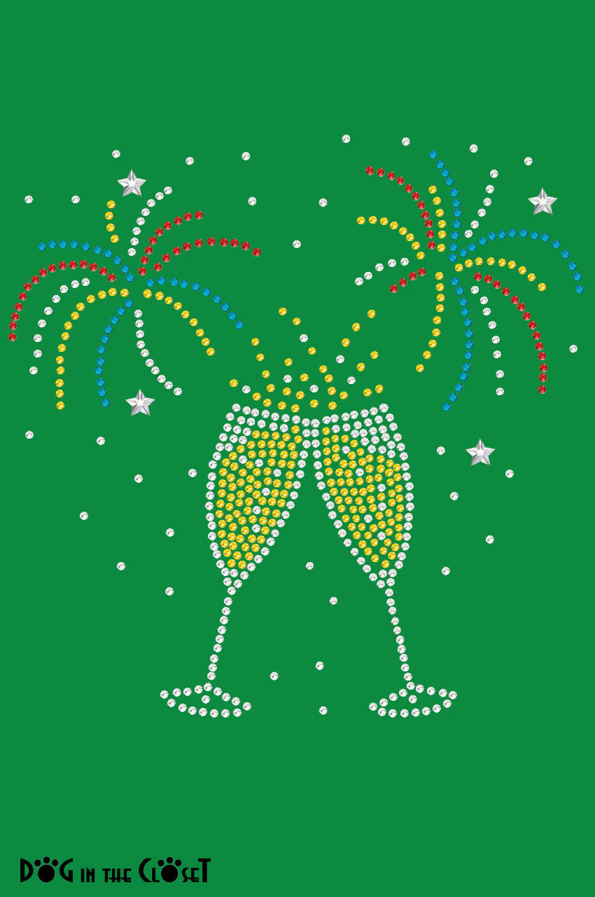 Happy New Year Drink & Fireworks - Bandanna - Image 5
