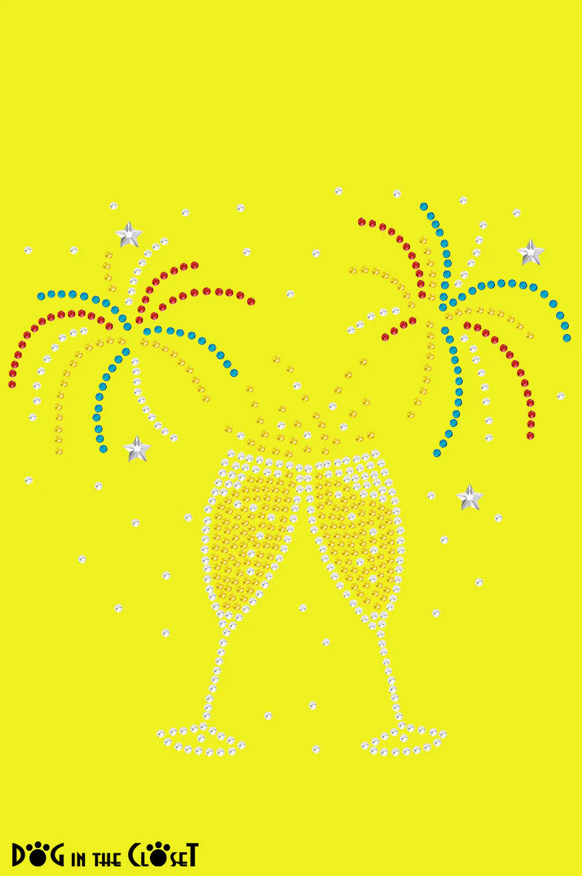 Happy New Year Drink & Fireworks - Bandanna - Image 9