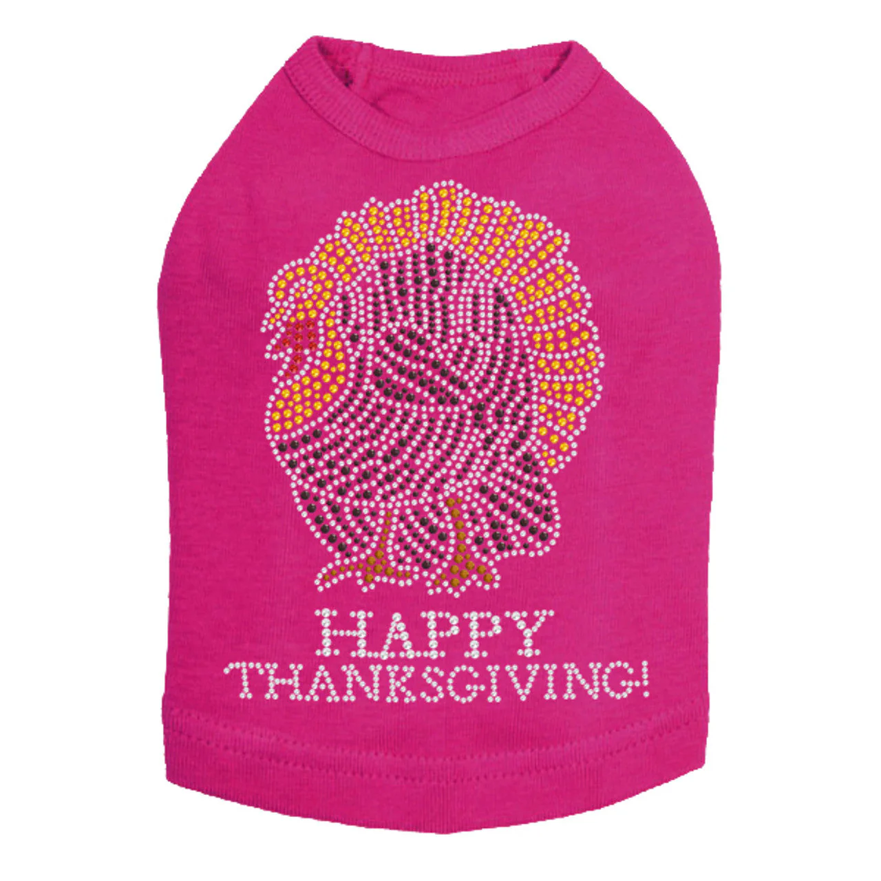 Happy Thanksgiving Turkey - Dog Tank - Image 13