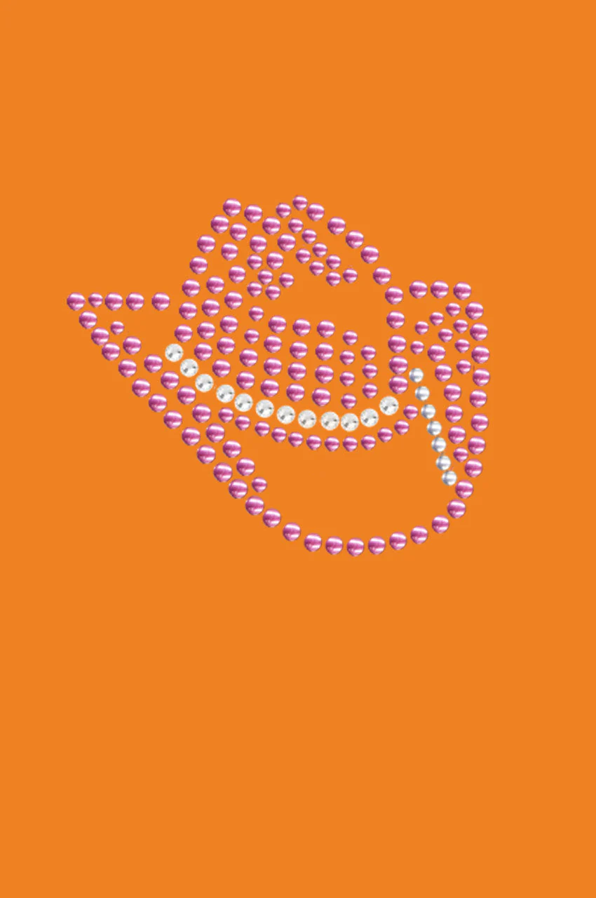 Hat (Austrian crystal Pink Cowgirl) - bandana - Image 8