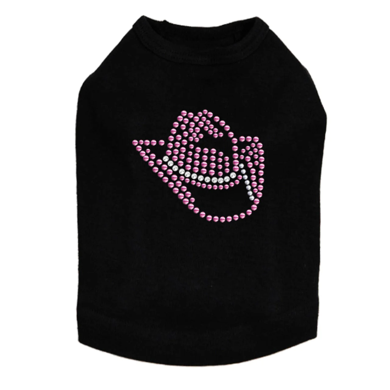 Hat (Pink Cowgirl) - Dog Tank